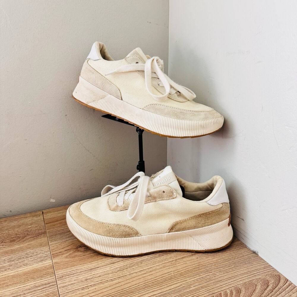 Sorel Women's Out 'N About III City Sneakers Cream Size 10